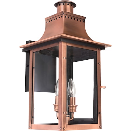 Quoizel Chalmers Outdoor Wall Lantern CM8410AC